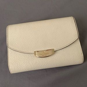 kate spade cream wallet
